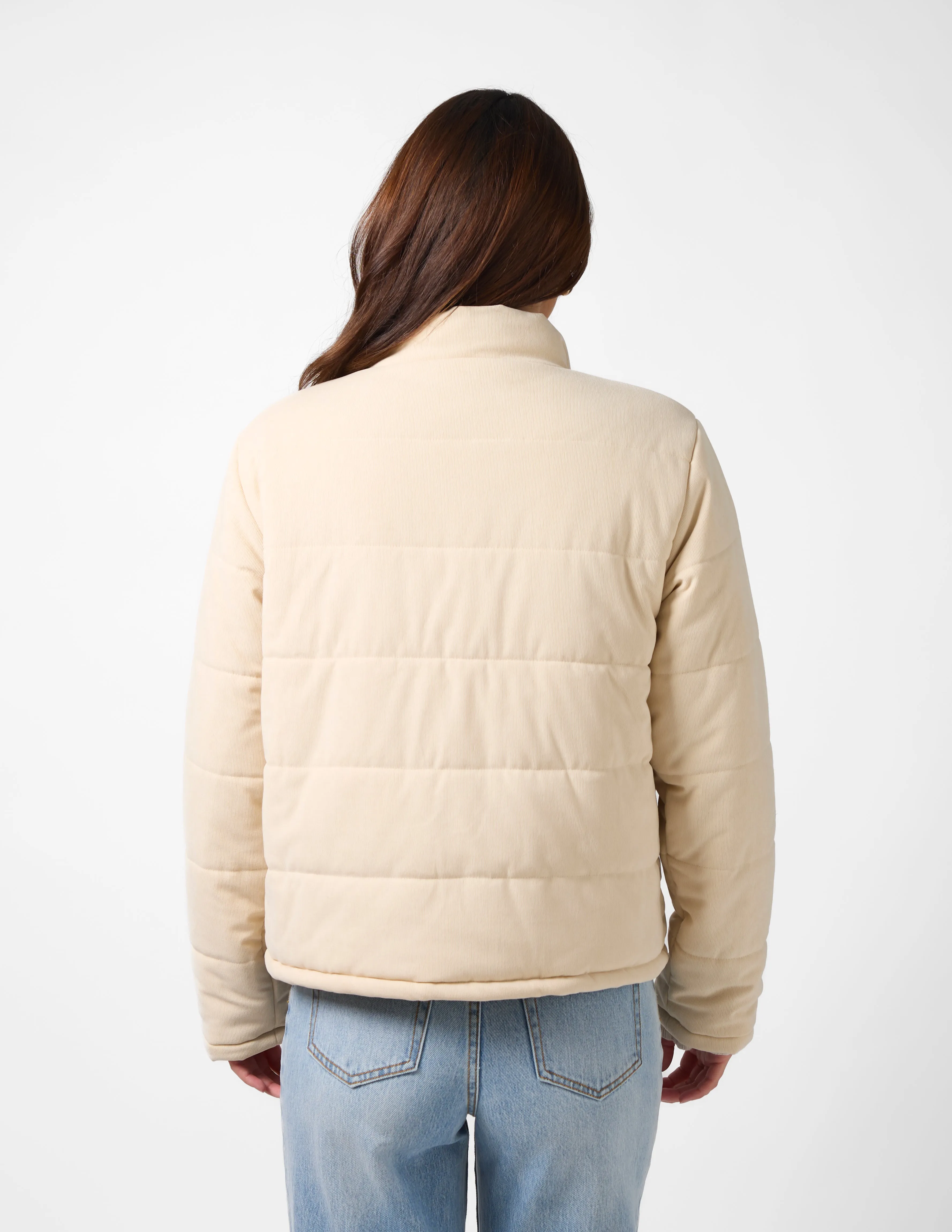 STELLA ESSENTIALS Cordelia Puffer Jacket - Natural