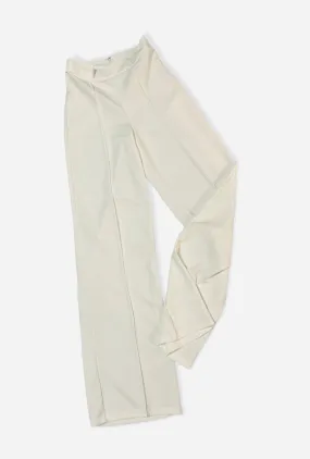 Stephanie Ivory High Waisted Stretchy Pants