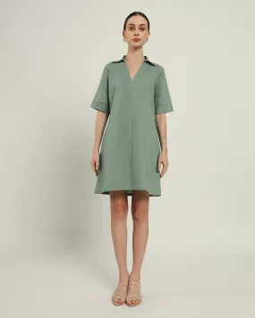 The Ermont Mint Cotton Dress