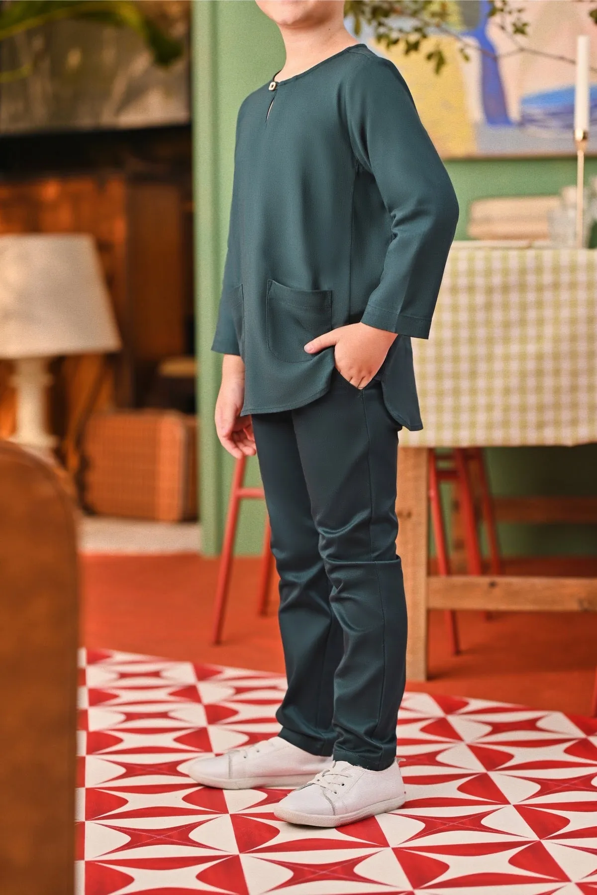 The Perfect Slim Fit Pants - Emerald Green