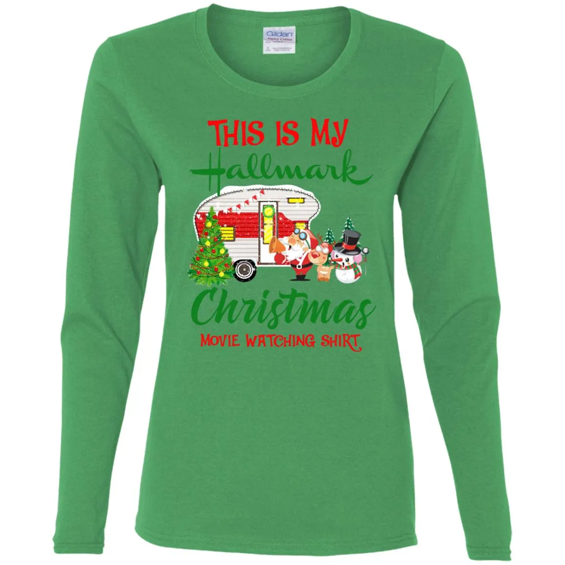 This Is My Hallmark Christmas Movie Watching Women Long Sleeve Shirt