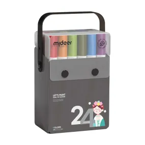 Translucent Dual Tip Markers: 24 Colours