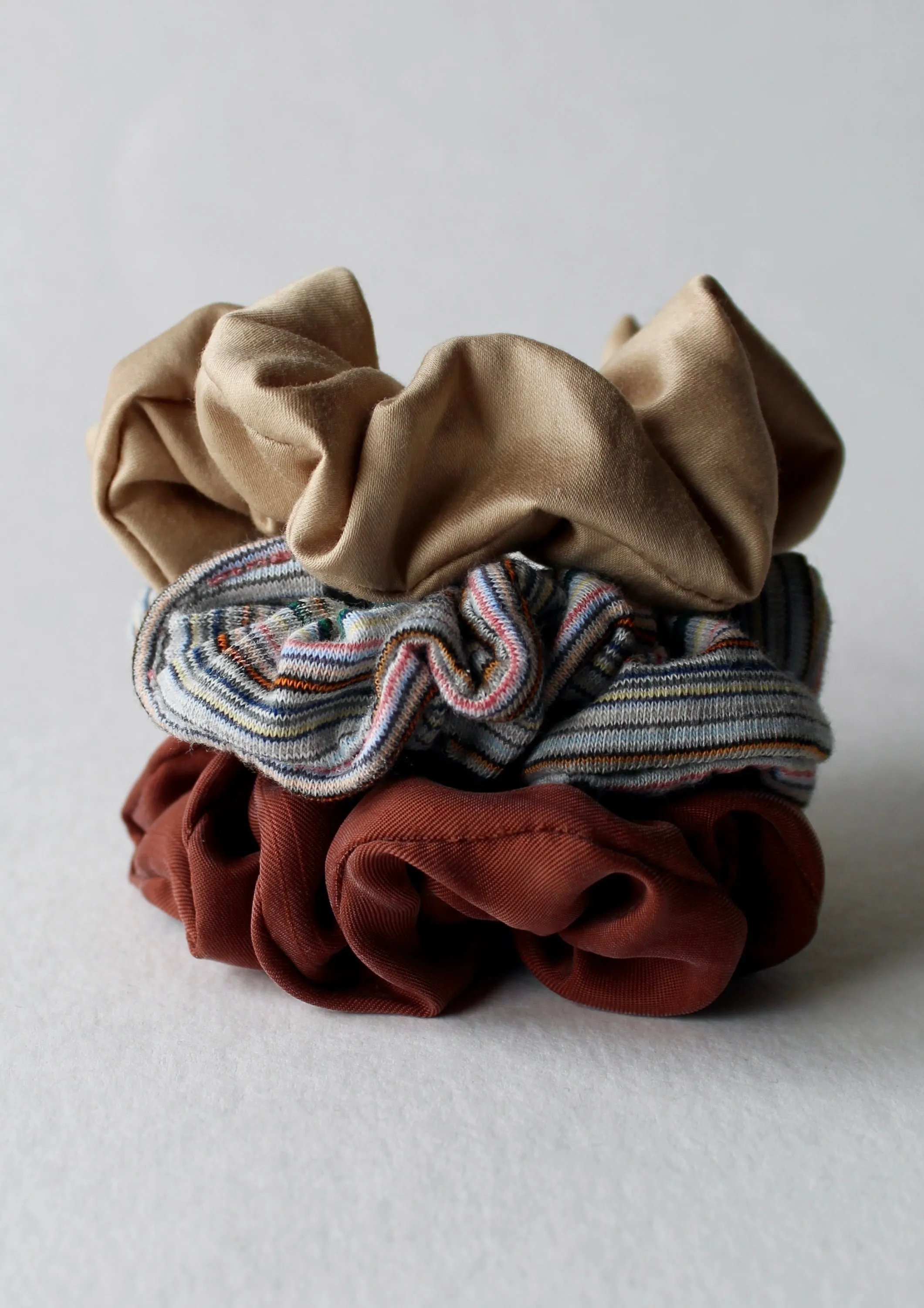 Trio Scrunchies Stripes