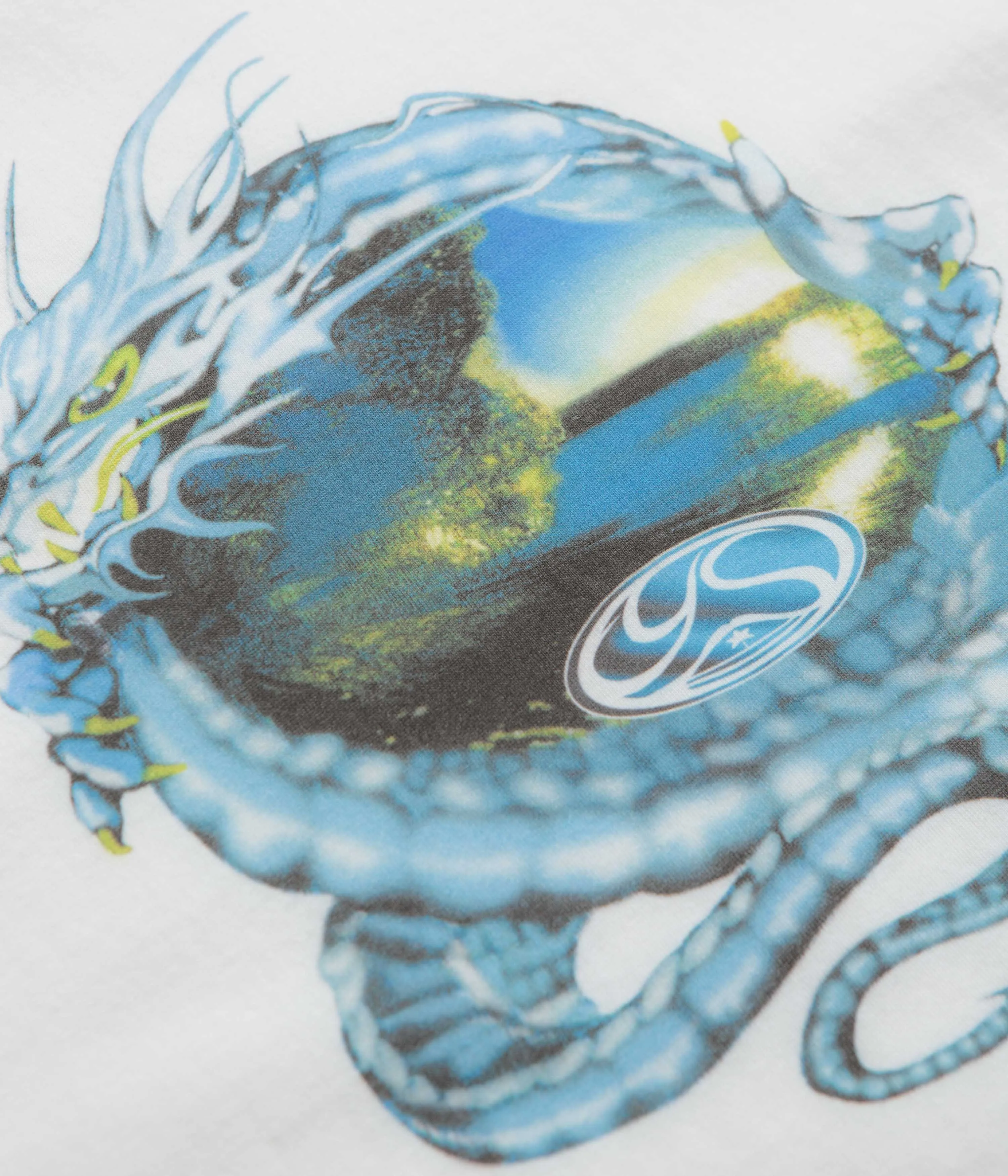 Yardsale Wave Serpent T-Shirt - White