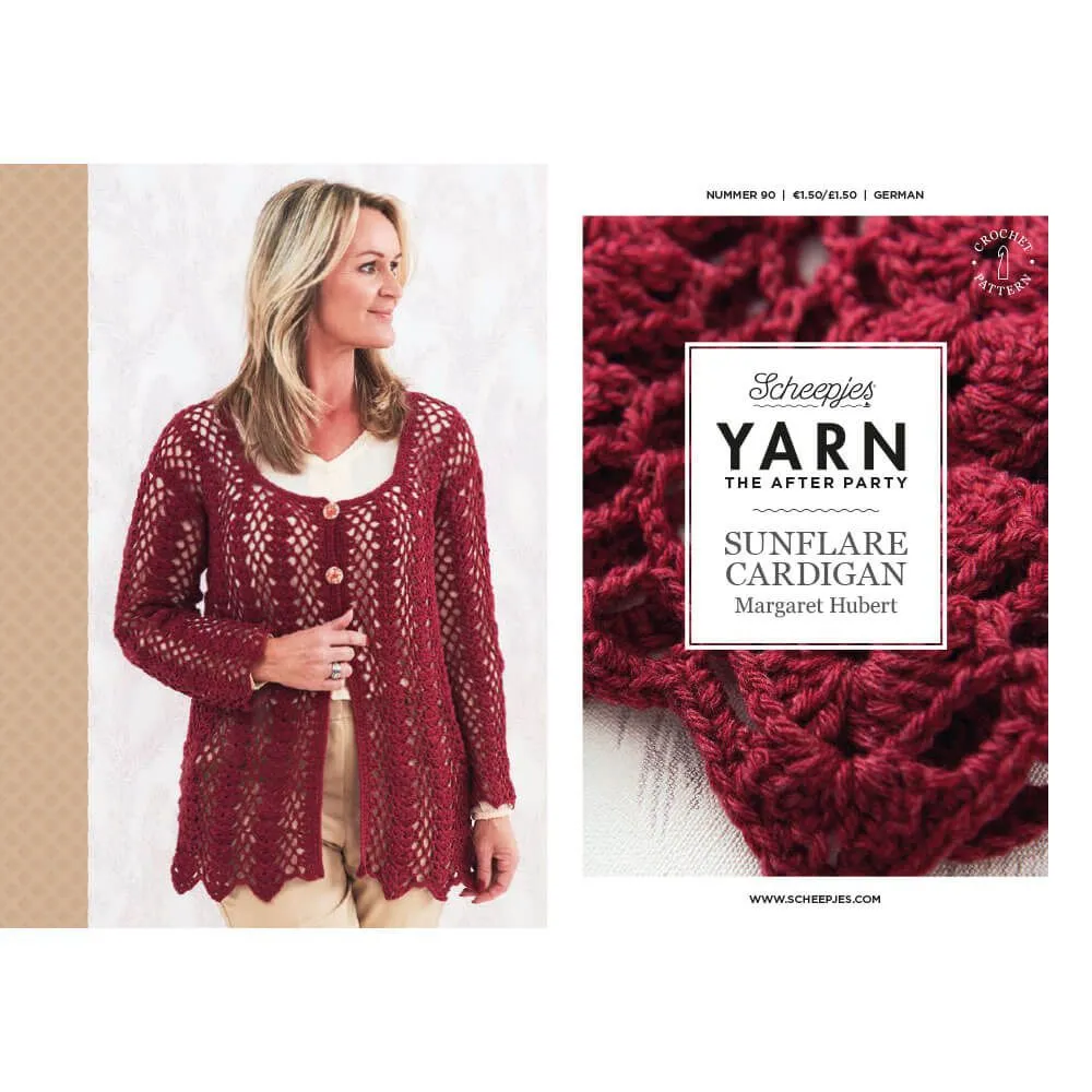 Yarn The after party no.90 Sunflare cardigan